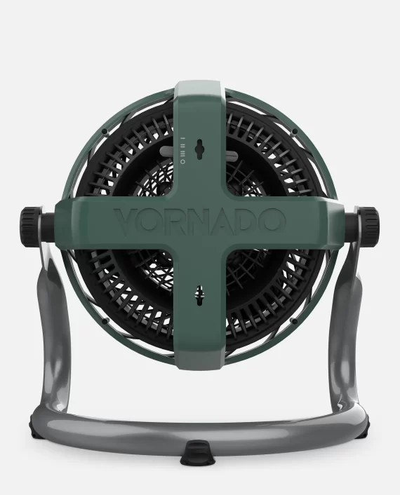 EXO61 heavy duty air circulating fan back