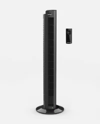 OZI42DC Black Product powerful oscillating tower fan DC motor more energy efficient