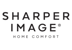 Sharper Image Home Comfort Black Logo